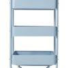 Home Living Anko Bathroom Storage & Accessories | 3-Tier Metal Trolley