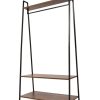 Home Living Anko Closet Storage | Garment Rack With 3 Shelves