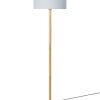 Home Living Anko Lighting | Carter Wood Floor Lamp