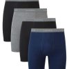 Men & Women Hanes Underwear & Socks | Men'S 4-Pack Tagless Boxer Briefs