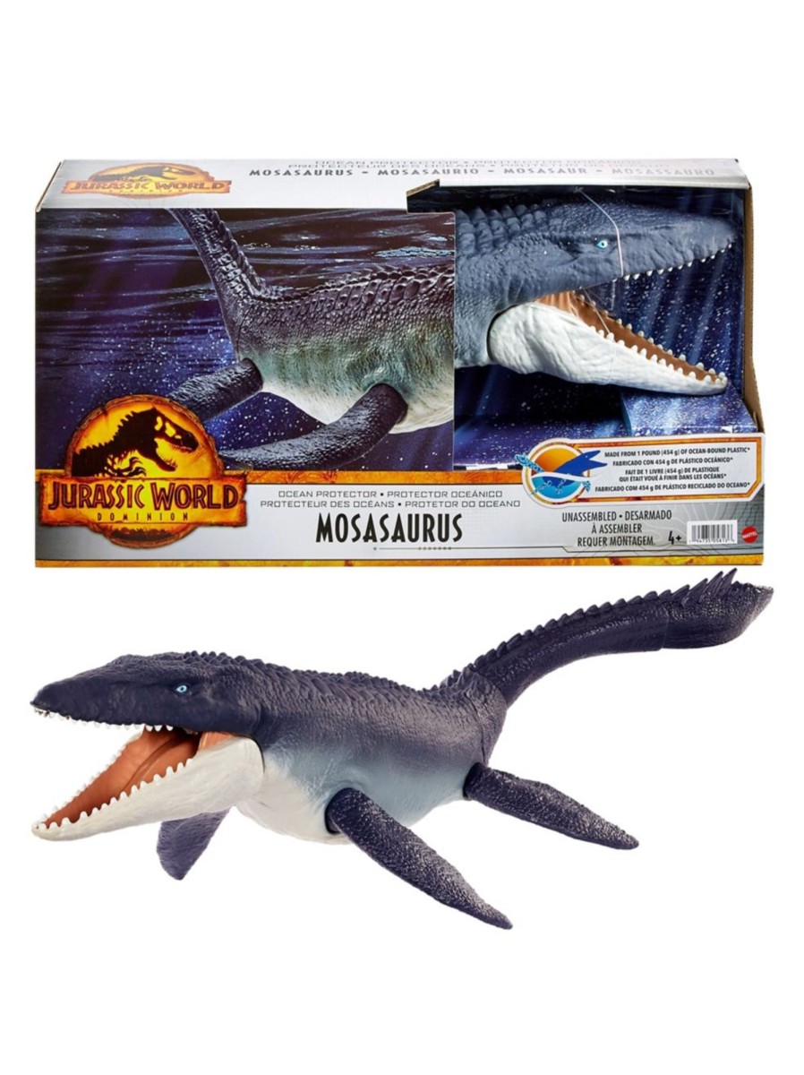 Toys Jurassic World Action Figures | Ocean Protector Mosasaurus