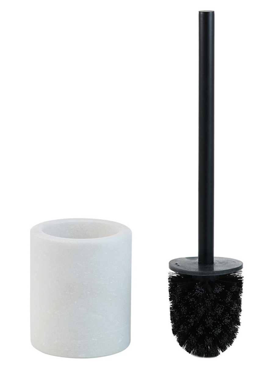 Home Living Anko Bathroom Storage & Accessories | 2-Piece Marble Toilet Brush Set